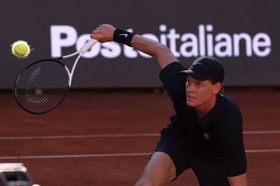 Trực tiếp tennis Sinner - Ruud: Hạt giống số 1 nắm lợi thế (CK Rome Open)