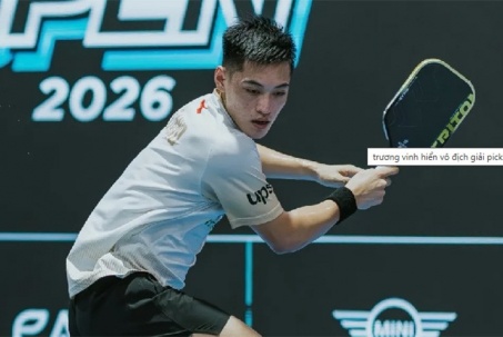 Trương Vinh Hiển vô địch giải pickleball PPA Asia Kuala Lumpur Open 2026