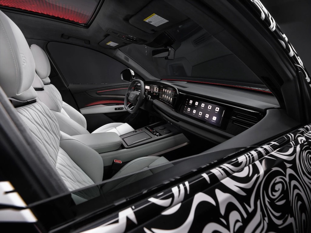 Audi Q9 lộ hình ảnh đầu tiên về nội thất - 2
