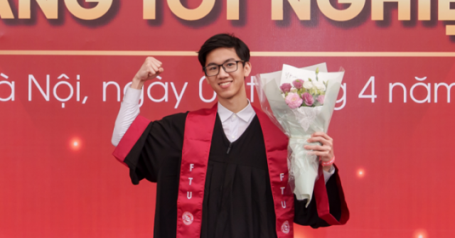 Nam sinh Ngoại thương tốt nghiệp xuất sắc, đón đầu "giao điểm" Kinh tế và AI