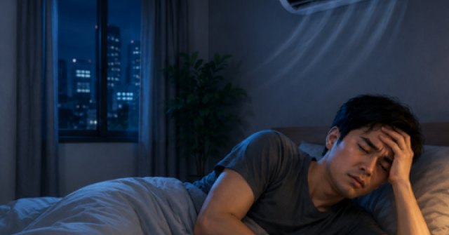 Ngủ phòng bật điều hòa kín cửa: Vì sao dễ mệt mỏi, đau đầu sau khi thức dậy?