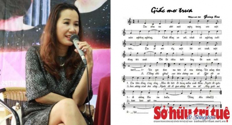 Nhạc sĩ Giáng Son từng rất mệt mỏi khi theo đuổi vụ kiện ca khúc "Giấc mơ trưa" bị BH Media xâm phạm bản quyền. Ảnh: SHTT