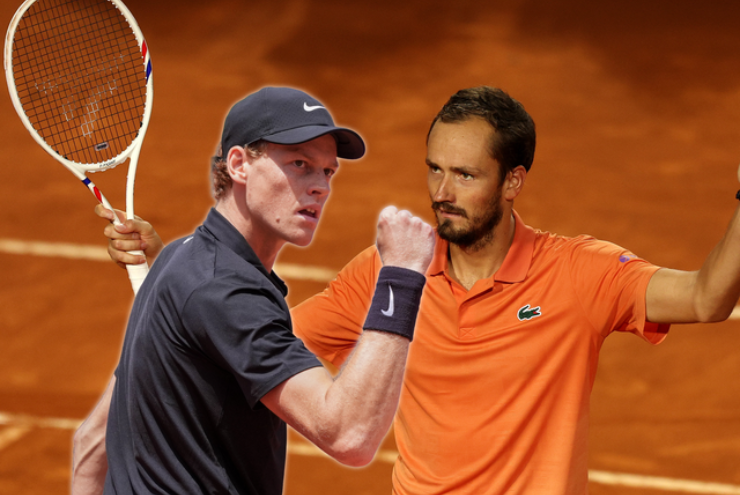 Sinner lập kỷ lục giữ số 1, Medvedev - Ruud trở lại đỉnh cao (Bảng xếp hạng tennis 18/5)
