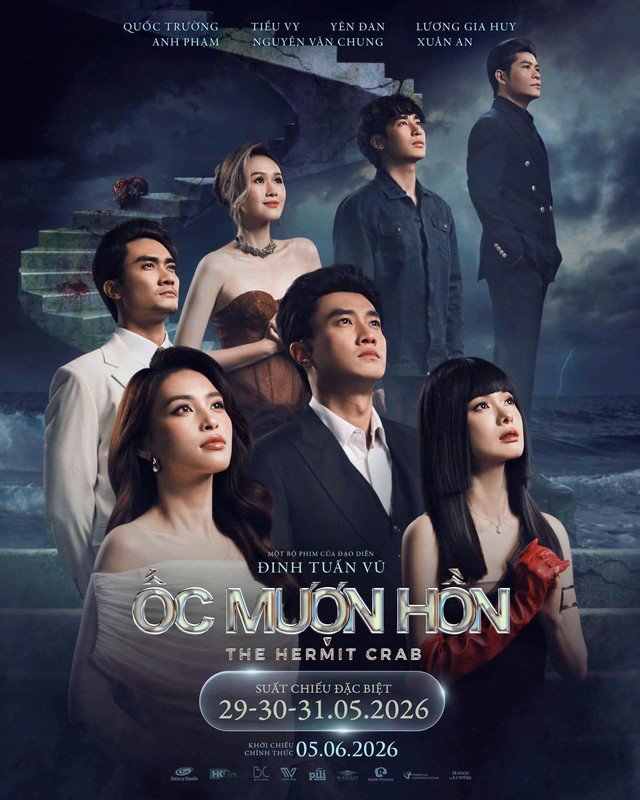 Nhạc sĩ Nguyễn Văn Chung trong poster Ốc mượn hồn.