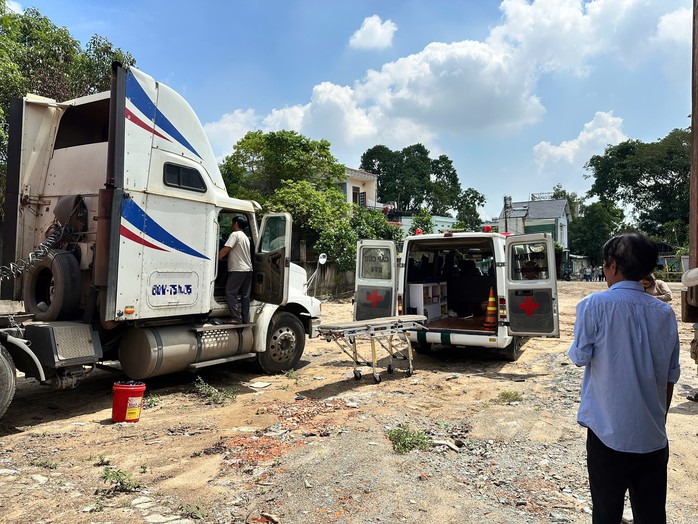 Hiện trường vụ việc. Ảnh: Mai Anh
