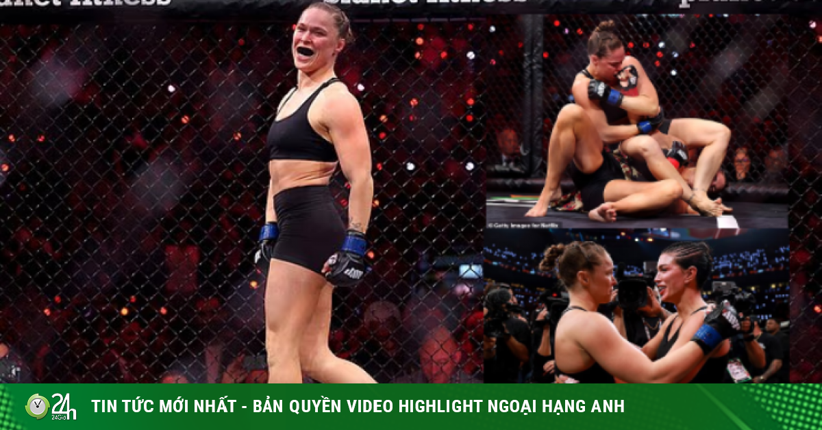 "Nữ hoàng UFC" tái xuất đỉnh cao, 17 giây hạ gục "Nữ thần" bằng đòn bẻ tay