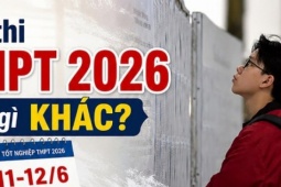 Kỳ thi tốt nghiệp THPT 2026 có gì khác?