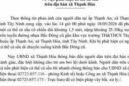 Tây Ninh phát cảnh báo khẩn vì cá sấu xuất hiện