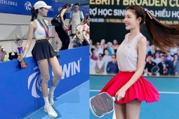 Người đẹp Moon Võ 2 ngày giành 3 danh hiệu pickleball, diễn viên Lilly Luta lần đầu có cúp