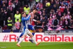 Video bóng đá Atletico Madrid - Girona: Griezmann nỗ lực (La Liga)