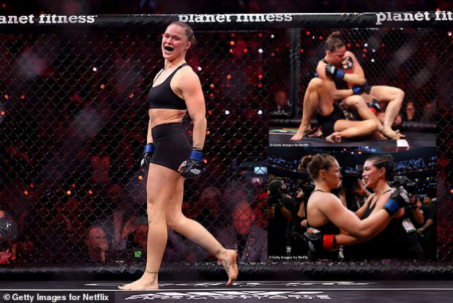 "Nữ hoàng UFC" tái xuất đỉnh cao, 17 giây hạ gục "Nữ thần" bằng đòn bẻ tay