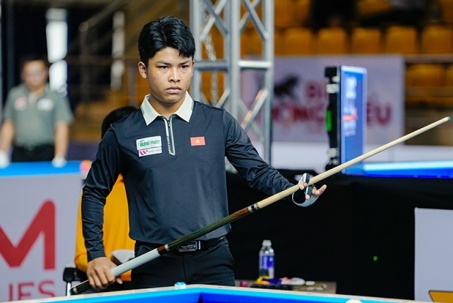 Cơ thủ bi-a 17 tuổi của VN gây “sốt”, viết tiếp lịch sử tại World Cup