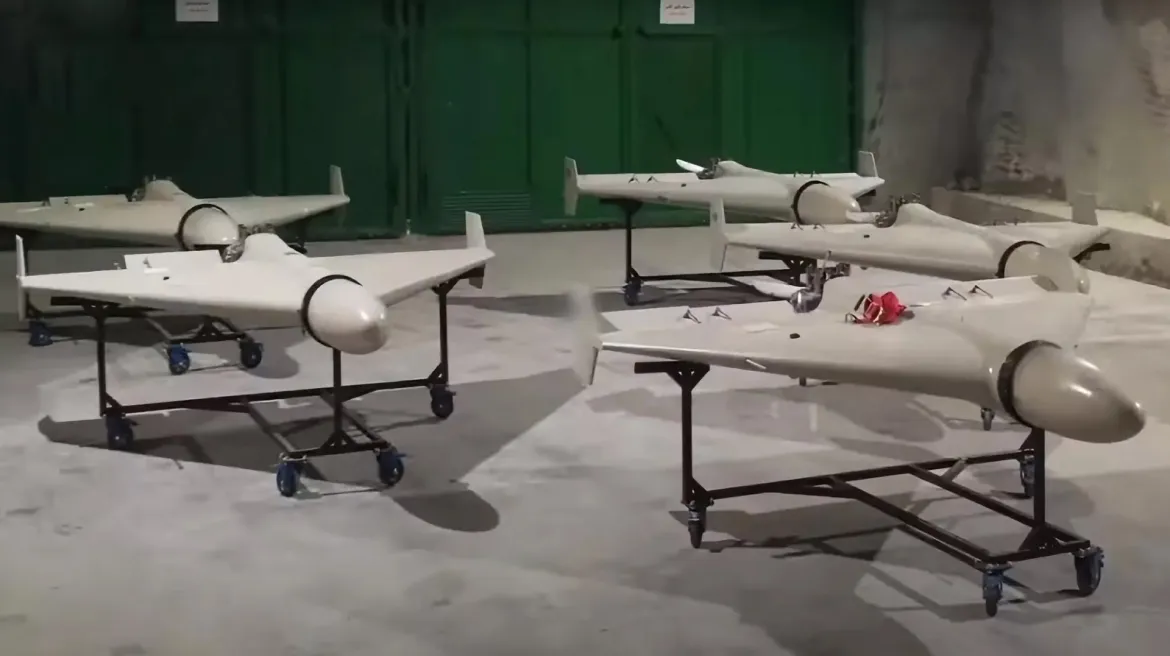 UAV Shahed-136. Ảnh:&nbsp;Iranintl