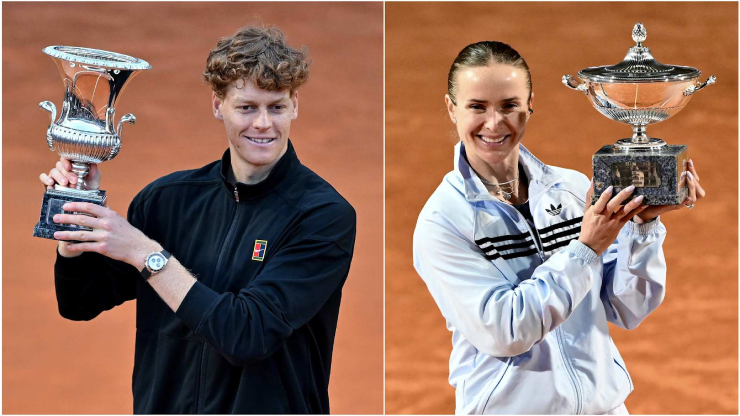 Sinner và Svitolina được ví như "hai viên kim cương" lấp lánh