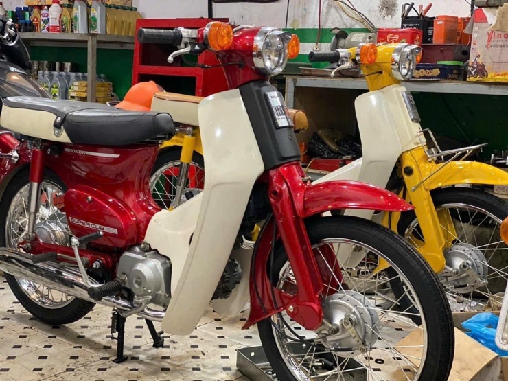 Những chiếc xe Cub được dọn lại với chi phí khá rẻ chỉ 10 triệu đồng/chiếc.&nbsp;
