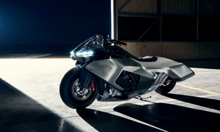 BMW Motorrad Vision K18 Concept: siêu môtô cảm hứng máy bay tàng hình - 3
