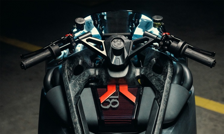 BMW Motorrad Vision K18 Concept: siêu môtô cảm hứng máy bay tàng hình - 11