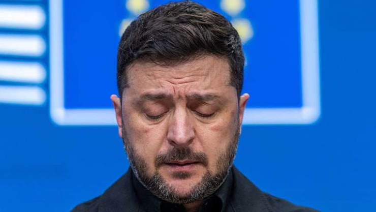 Tổng thống Ukraine Zelensky. Ảnh Getty