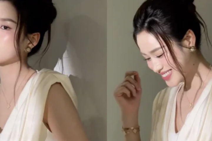 Hoa hậu Đỗ Thị Hà tăng 5kg vẫn gây bão với visual trong trẻo