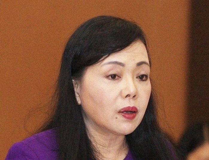 Cựu Bộ trưởng Nguyễn Thị Kim Tiến khi còn tại vị. Ảnh: B.M.