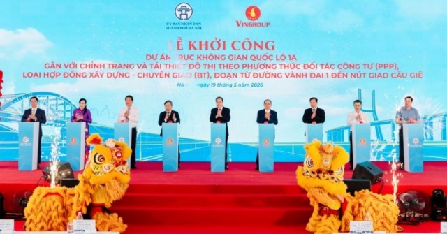 Khởi công dự án mở rộng quốc lộ 1A đoạn từ vành đai 1 đến nút giao Cầu Giẽ - kiến tạo trục giao thông hiện đại bậc nhất Việt Nam