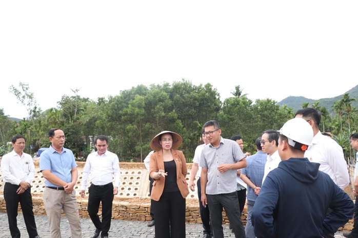 Bà Nguyễn Thị Anh Thi, Phó Chủ tịch UBND TP Đà Nẵng, yêu cầu hoàn thành dự án trong tháng 7-2026