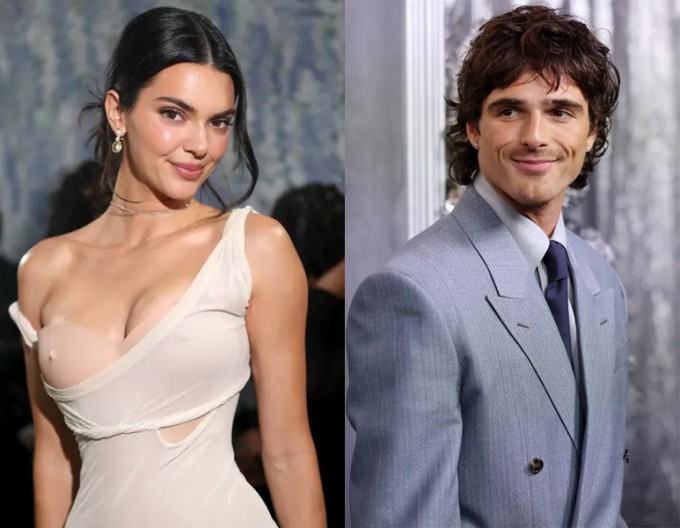 Kendall Jenner và Jacob Elordi. Ảnh: Wire