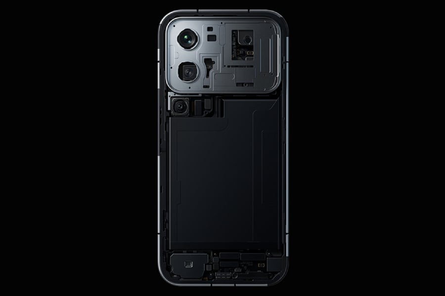 Rò rỉ concept điện thoại Xiaomi có camera điều khiển bằng AI - 1