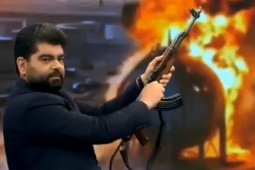 Truyền hình Iran hướng dẫn dân bắn AK sau lời đe dọa của ông Trump