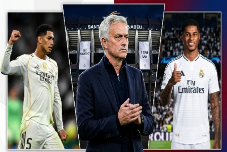 Mourinho chốt vai trò Bellingham ở Real Madrid, muốn đưa Rashford tới Bernabeu