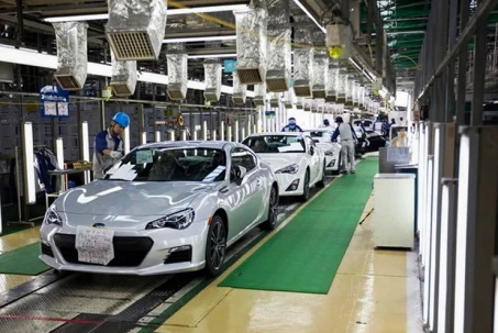 Subaru bất ngờ ưu tiên dây chuyền sản xuất ô tô hybrid