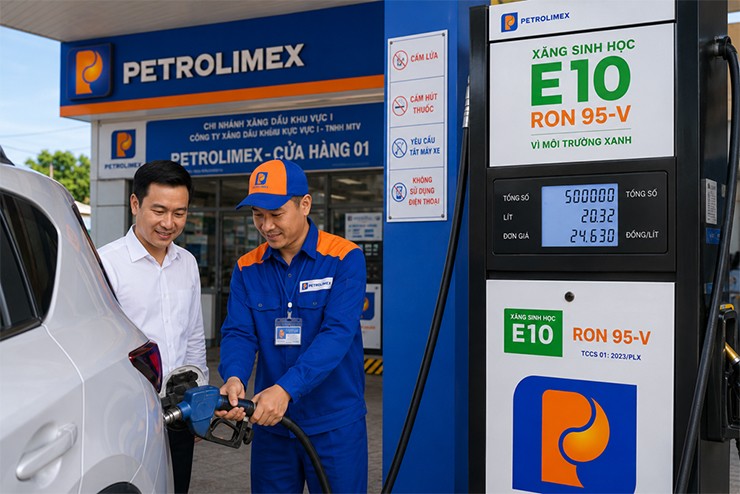 Từ ngày 20/5, Petrolimex và MIPECORP chỉ bán xăng E10 - 1