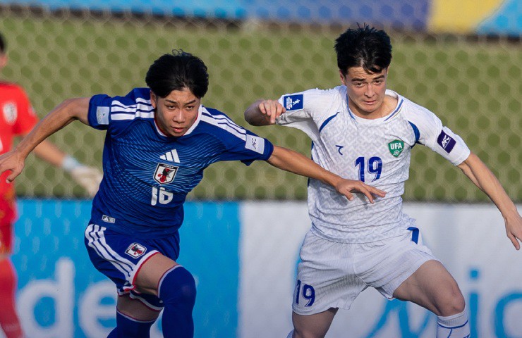 Video bóng đá U17 Nhật Bản - U17 Uzbekistan: "Lật kèo" đỉnh cao, vỡ òa vé chung kết (U17 châu Á) - 1