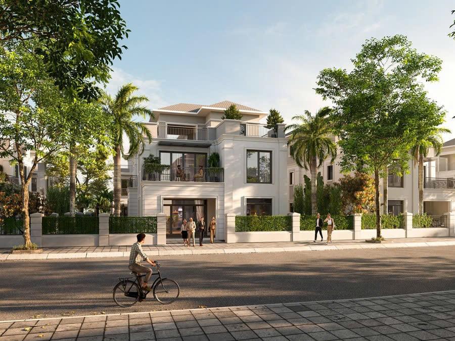 Không gian xanh tại Khu đô thị sinh thái Chánh Mỹ
