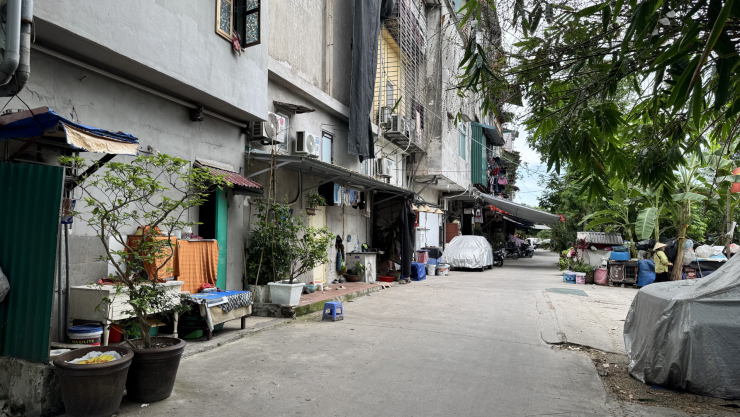 Khu dân cư đường ven Nguyên Khiết, phường Hồng Hà. Ảnh: Anh Văn