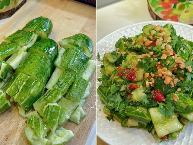 Món dưa chuột trộn xì dầu 'tưởng không hợp mà hợp không tưởng'