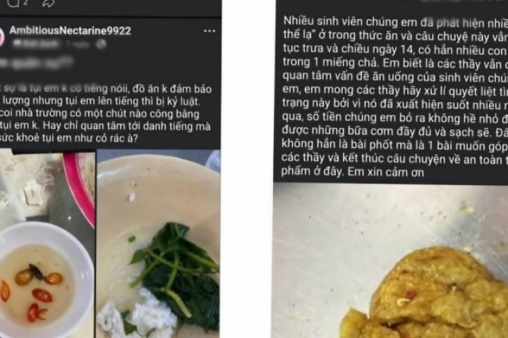 'Vật thể lạ trong thức ăn' của sinh viên ở Huế: Kết quả xác minh thế nào?