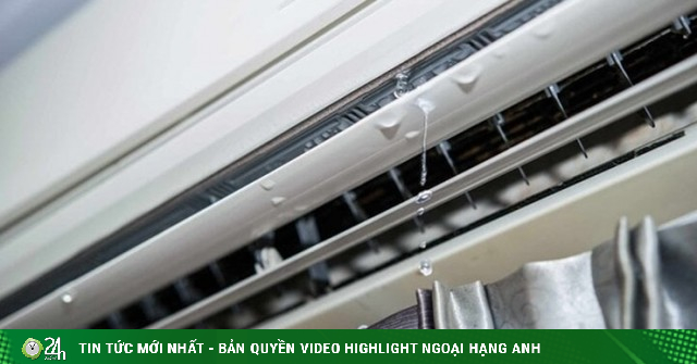 Thấy nước nhỏ từ máy điều hòa, đừng chủ quan với những rủi ro này