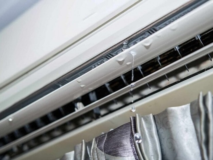 Thấy nước nhỏ từ máy điều hòa, đừng chủ quan với những rủi ro này