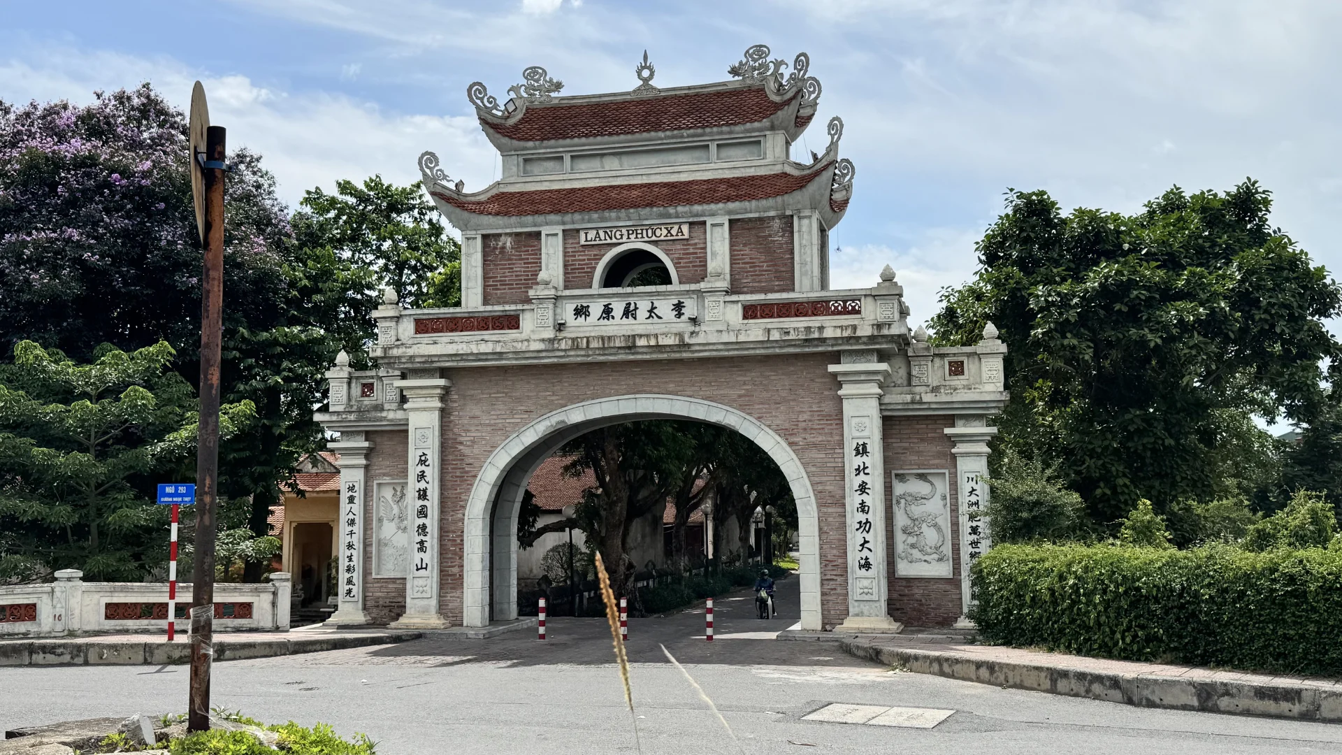 Hình ảnh làng Phúc Xá, phường Bồ Đề, Hà Nội. Ảnh: Anh Văn