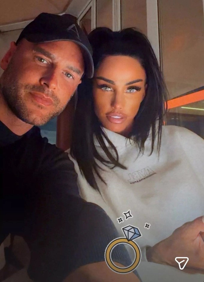Katie Price và chồng, Lee Andrews. Ảnh: Instagram