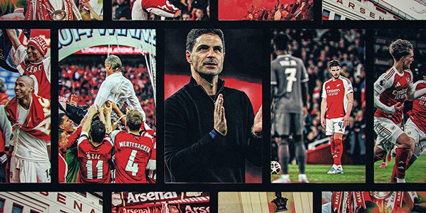 Arteta giúp Arsenal chấm dứt cơn khát danh hiệu Ngoại hạng Anh kéo dài 22 năm