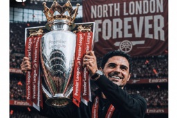 Nóng bảng xếp hạng Ngoại hạng Anh: Man City ngã đau, Arsenal chính thức vô địch
