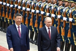 Chủ tịch Trung Quốc Tập Cận Bình hội kiến Tổng thống Nga Vladimir Putin
