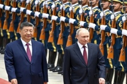 Chủ tịch Trung Quốc Tập Cận Bình hội kiến Tổng thống Nga Vladimir Putin