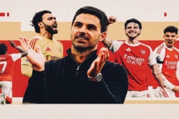 Bóng đá - Arsenal vô địch Ngoại hạng Anh: Cái giá của sự kiên trì, "kiến trúc sư" đại tài Arteta