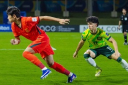 Video bóng đá U17 Trung Quốc - U17 Australia: (U17 châu Á)