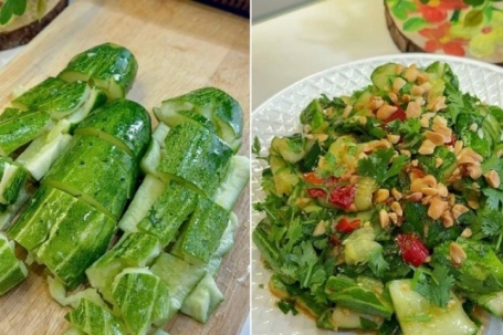 Món dưa chuột trộn xì dầu 'tưởng không hợp mà hợp không tưởng'
