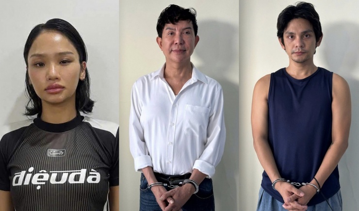 Chưa đầy 1 tháng, 3 nghệ sĩ Việt bị khởi tố vì liên quan ma túy gây chấn động. Từ trái qua: Miu Lê, Long Nhật, Sơn Ngọc Minh