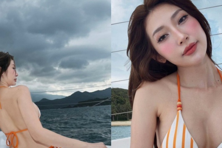 Khổng Tú Quỳnh gợi cảm ở tuổi 35